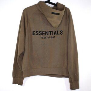 Fear Of God Essentials Mens XXS Oversized Spell Out Hoodie BEAT G1338